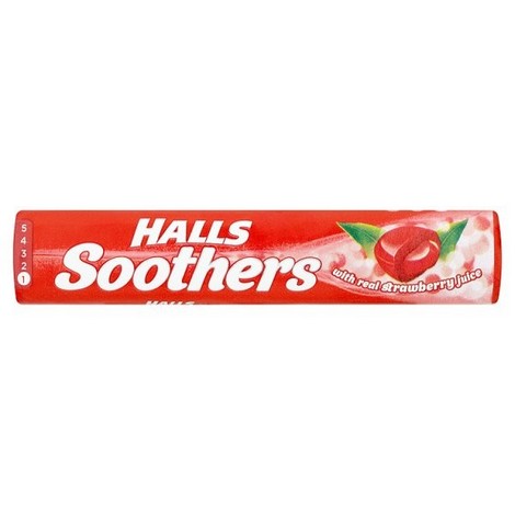 Halls Soothers  - Strawberry