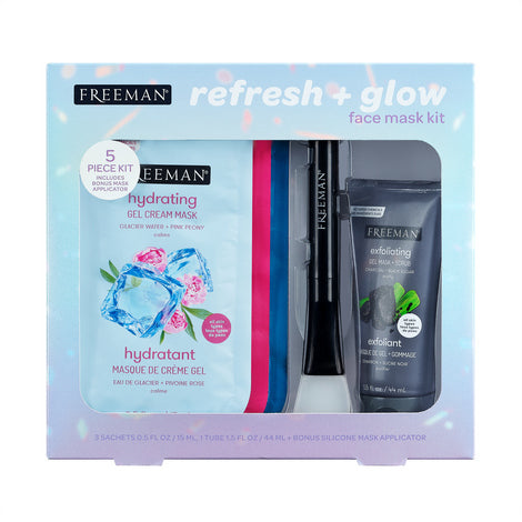 Freeman Refresh + Glow Mask Kit