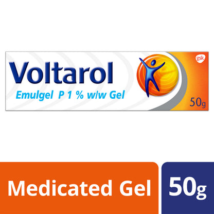 Voltarol Pain Relief Gel Emulgel P 1% Front