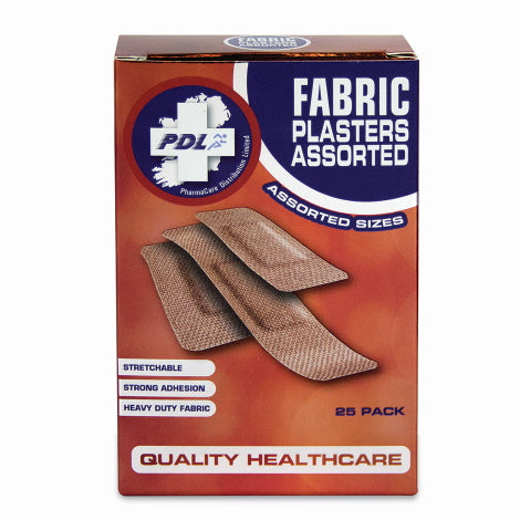 PharmaCare Fabric Assorted Plasters 30&