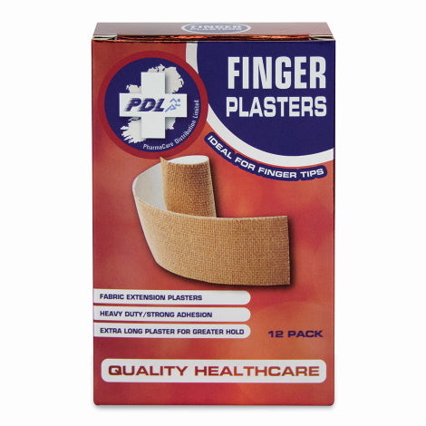 PharmaCare Finger Plasters 12 Pack