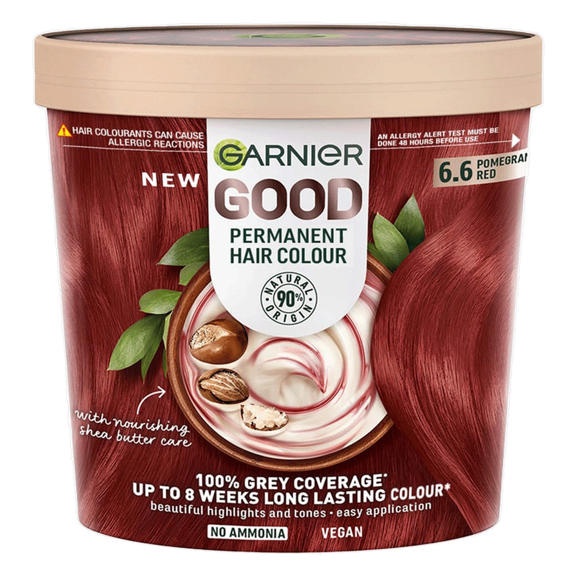 Garnier Good Cocoon Permanent Hair Colour- Pomergranate Red