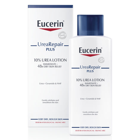 Eucerin Dry Skin Intensive 10 percent w/w urea Treatment Lotion 250ml