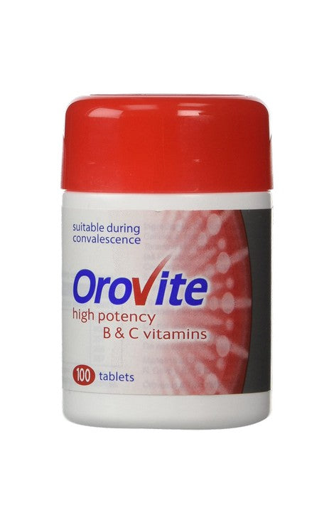 Orovite High Potency B &amp; C Vitamin Tablets 100&