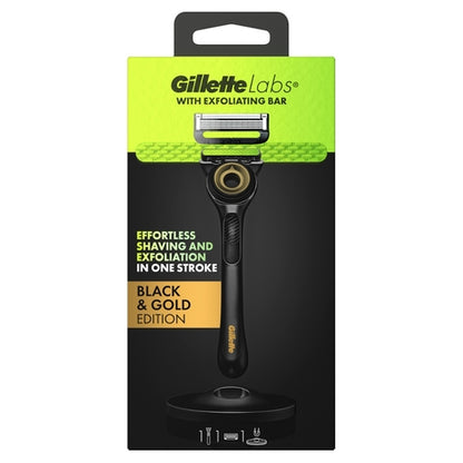 GilletteLabs with Exfoliating Bar Razor, 1 Handle ­ 1 Blade