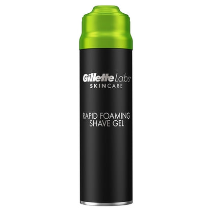 GilletteLabs Rapid Foaming Shave Gel 198ml-Bottle