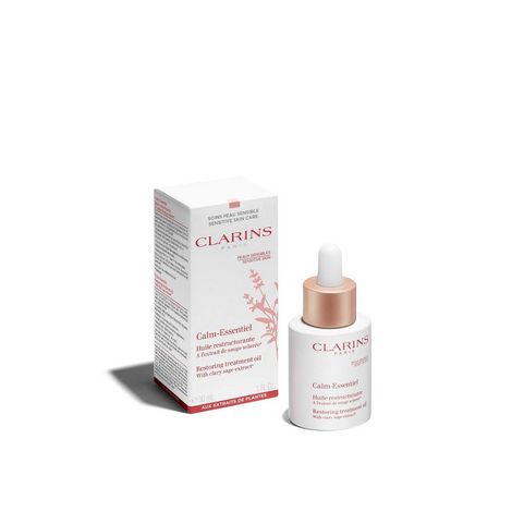 Clarins Calm Essentiel Restoring Oil Pack and product image