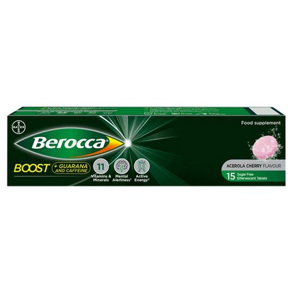 Berocca Boost Tablets Effervescent 15
