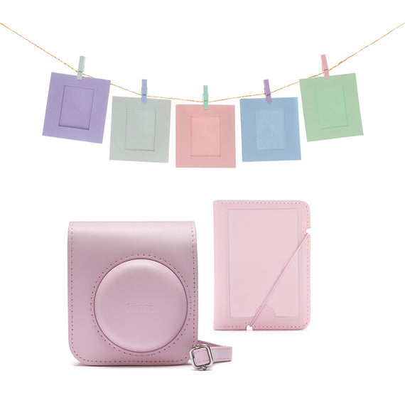 Fuji Instax Mini 12 Accessory Kit Blossom Pink