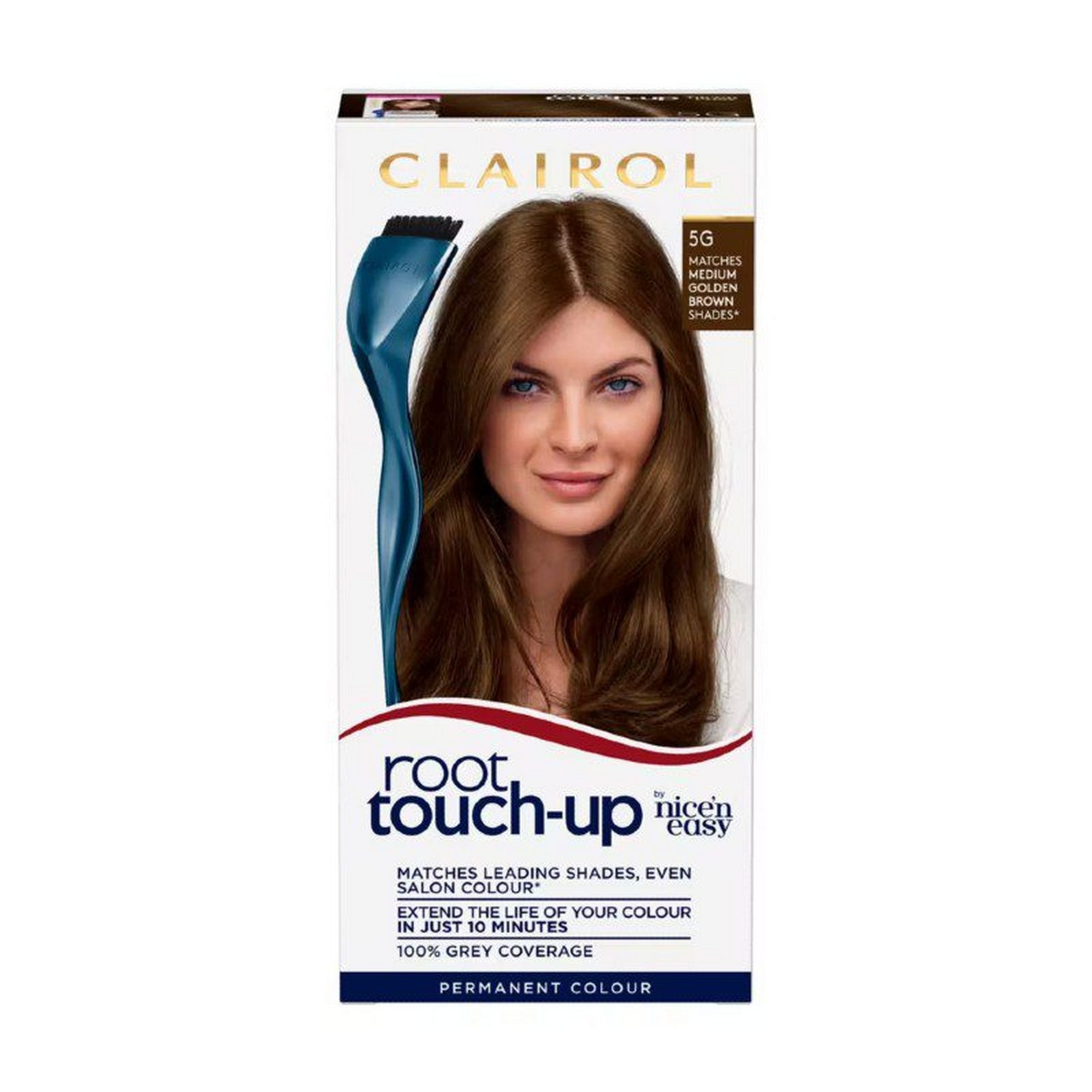 Clairol Nice N Easy Root Touch Up Permanent Hair Dye Medium Golden Brown