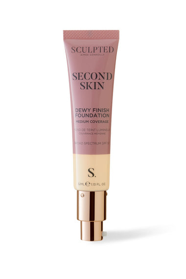 Sculpted Second Skin Dewy Finish Foundation 32ml Lid Off