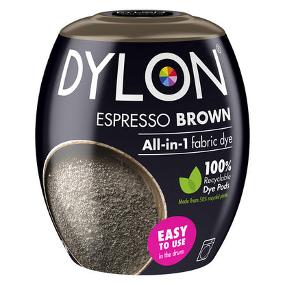 Dylon Machine Dye Pod 350g Espresso Brown