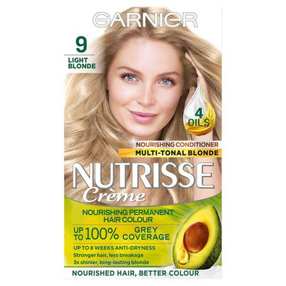 Garnier Nutrisse Ultra Crème Permanent Hair Dye Light Blonde