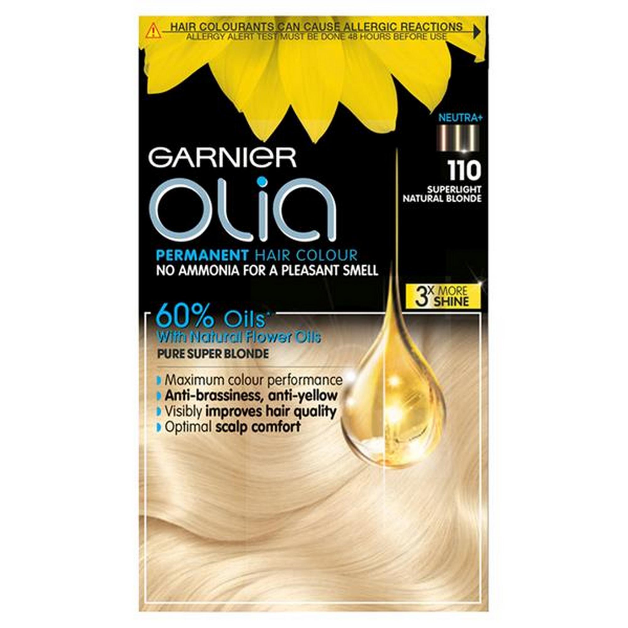 Garnier Olia Glow Permanent Hair Dye Superlight Natural Blonde
