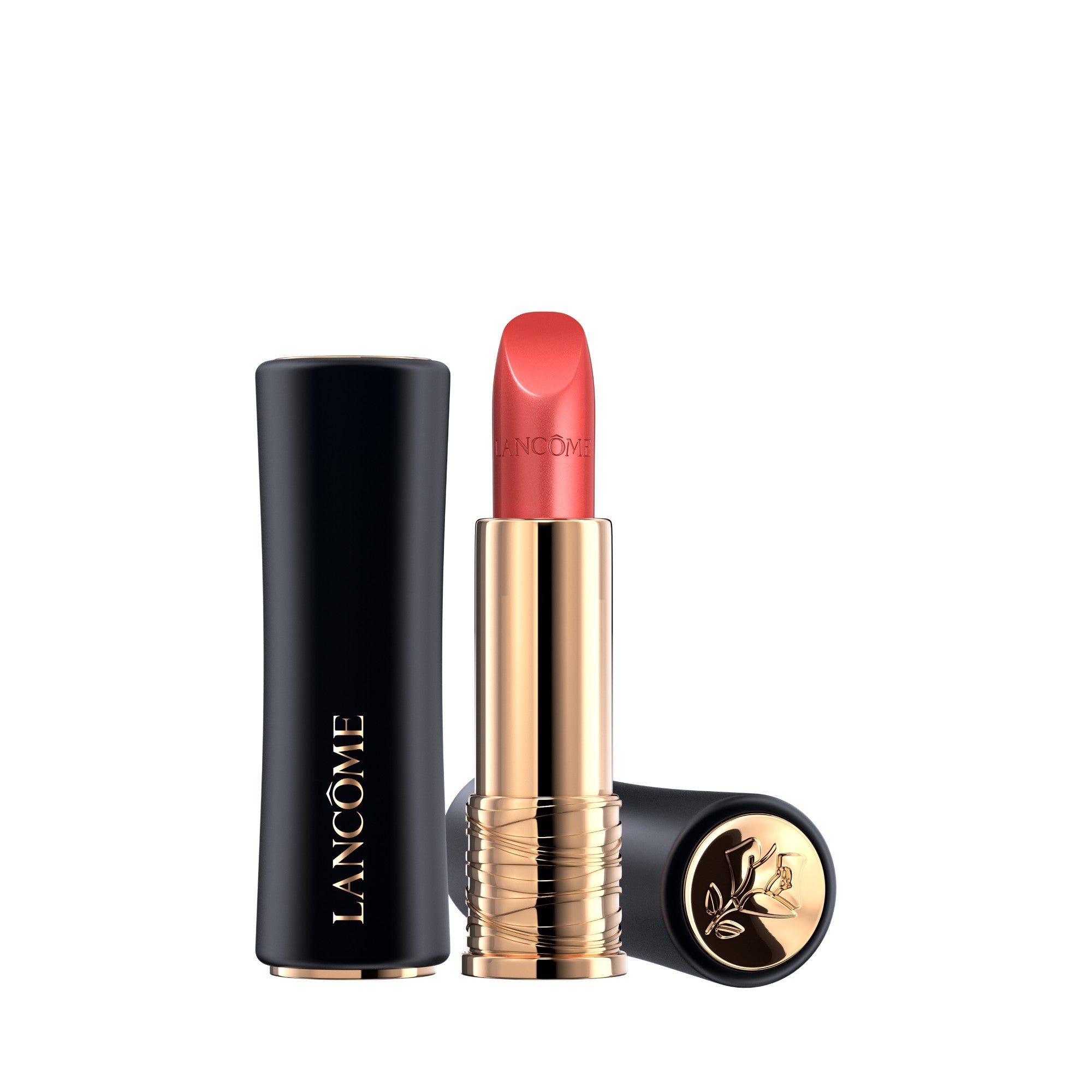 Lancome Absolu Rouge Cream Lipstick Destination-Honfleur Open