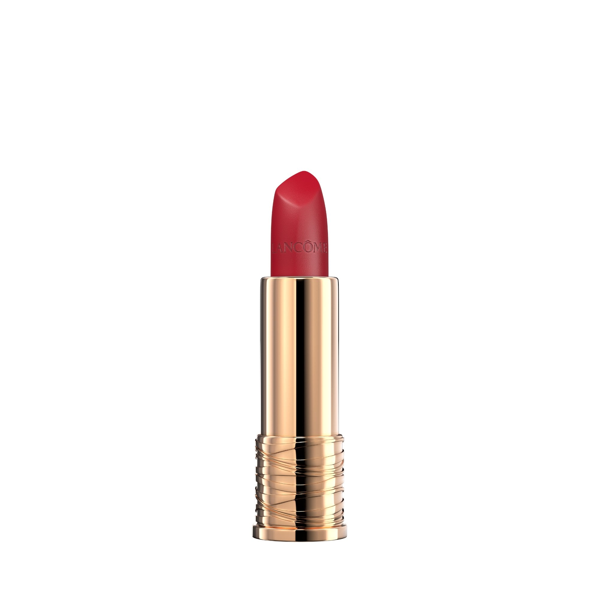 Lancome Absolu Rouge Cream Lipstick Rouge Pigalle Open