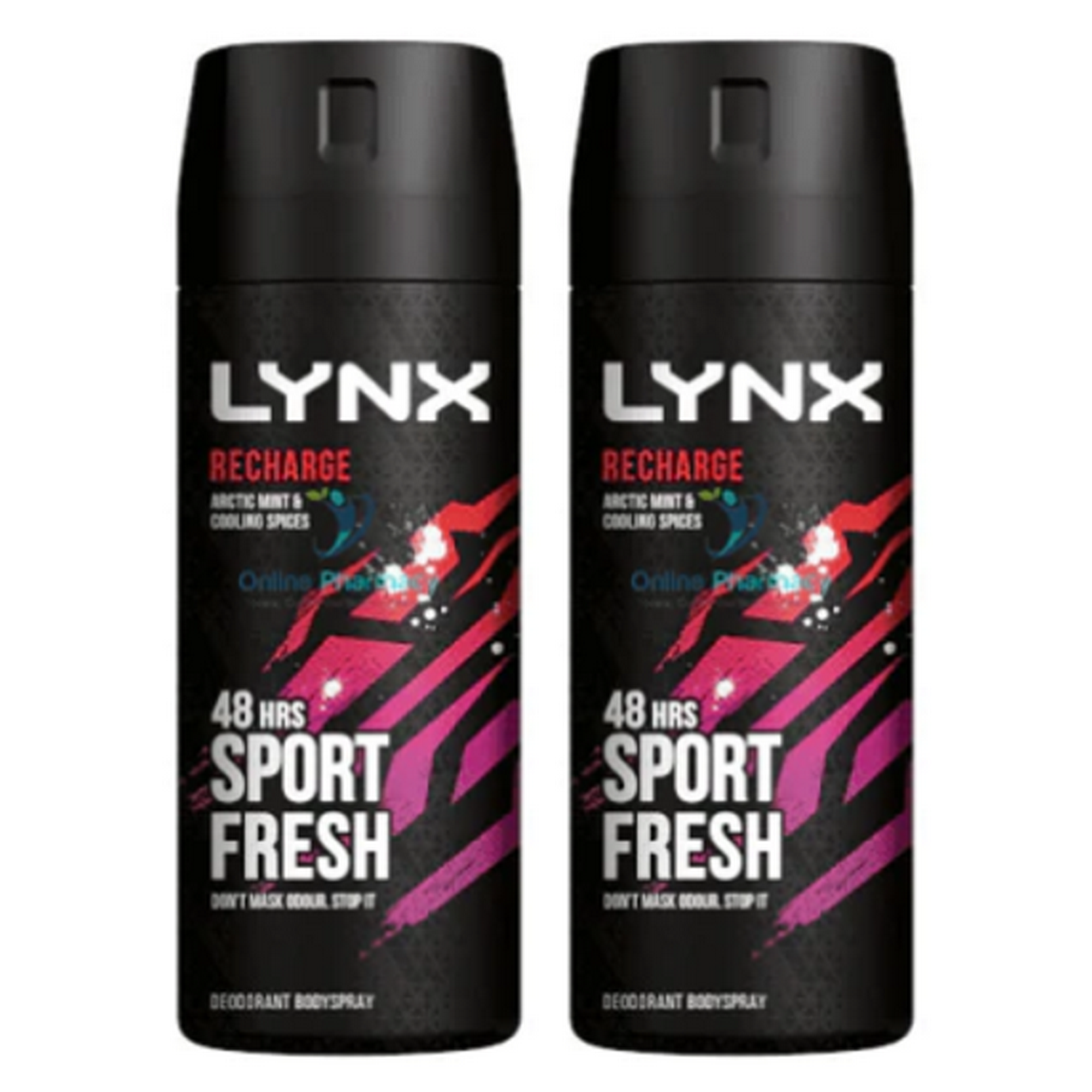 Lynx Antiperspirant 150Ml Twin Pack Sport Fresh