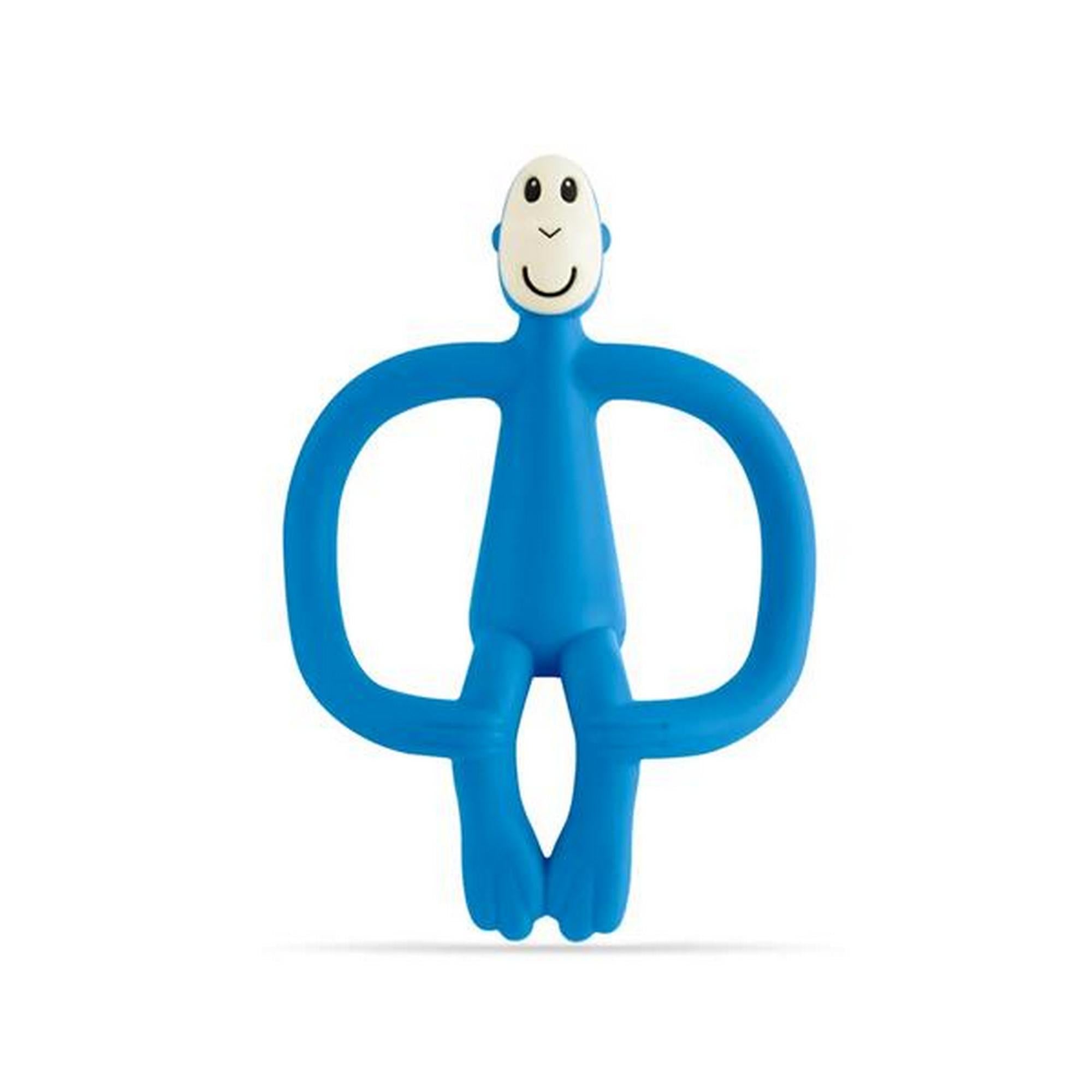 Matchstick Monkey Teether Toy Blue