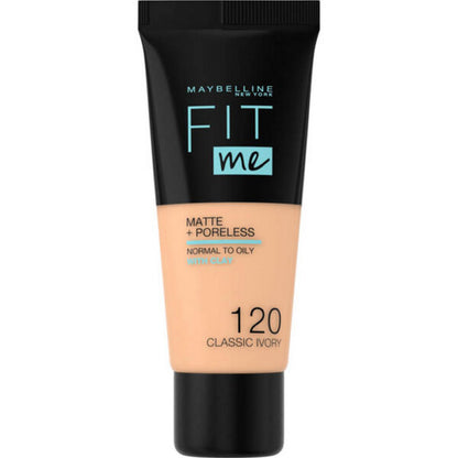 Maybelline Fit Me Matte &amp; Poreless Foundation 30ml Classic Ivory