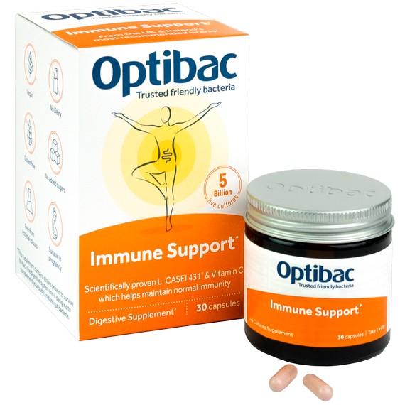 OptiBac Probiotics For Daily Immunity (30 Capsules) Contents