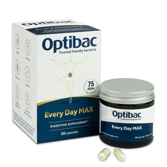 OptiBac For Every Day Max 30 Capsules Contents