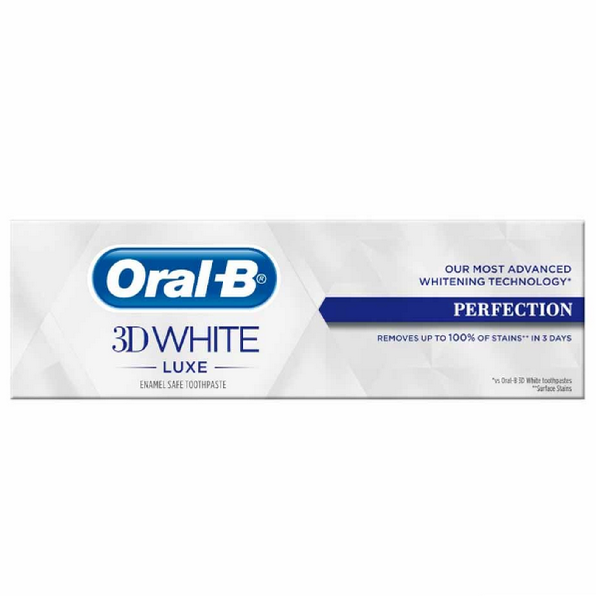 Oral B 3D White Luxe Toothpaste 75Ml Perfection