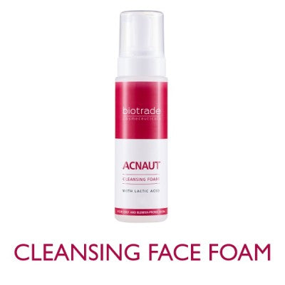 Acnaut Cleansing Face Foam Wash Old Pack