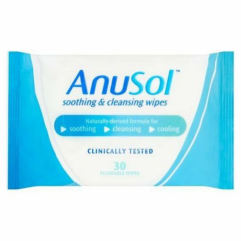 Anusol Soothing &amp; Cleansing Wipes 30 Pack