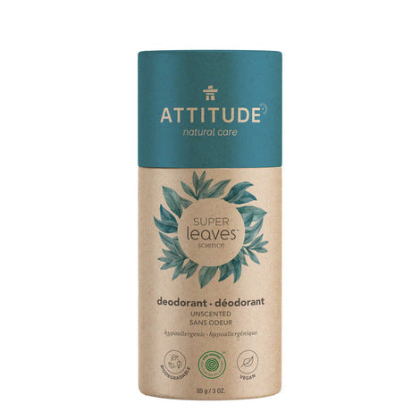 Attitude Super leaves Deodorant - Fragrance Free 85g