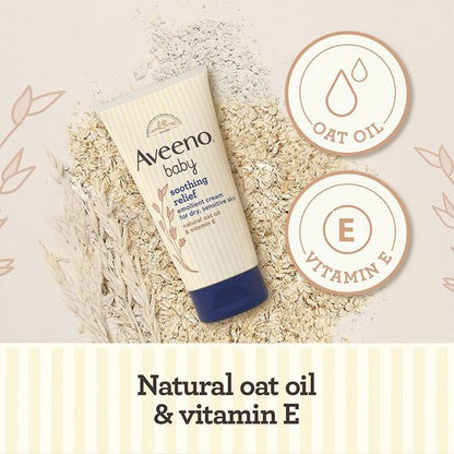 Aveeno Baby Soothing Relief Emollient Cream 150ml Formula