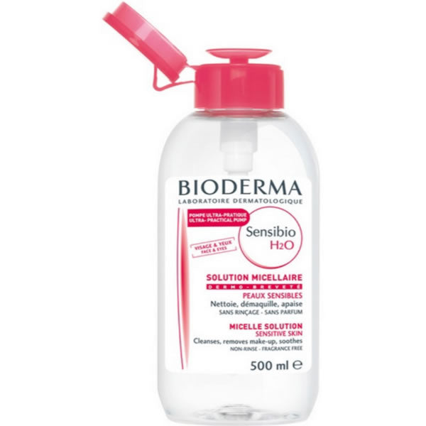 Bioderma Sensibio Pump Make-up Removing Micelle Solution 500ml