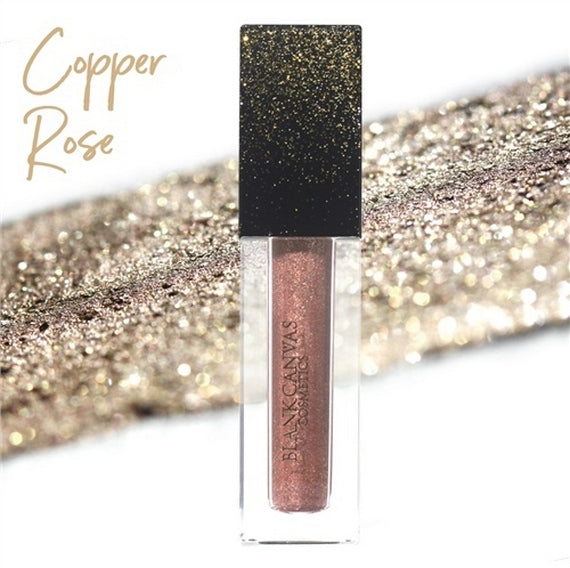 Blank Canvas Glitter Eyelighter - Copper Rose