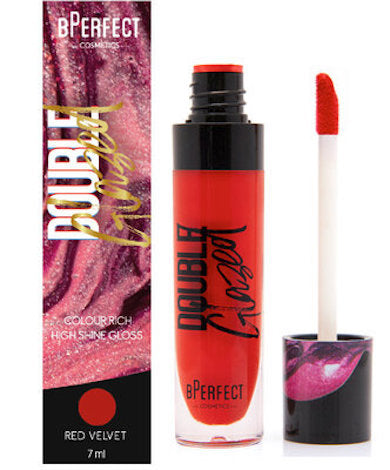 BPerfect Double Glazed Lip Gloss 4.5g - Red Velvet