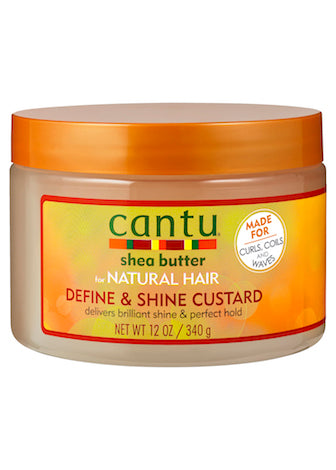 Cantu Shea Butter For Natural Hair Define &amp; Shine Custard 340g	