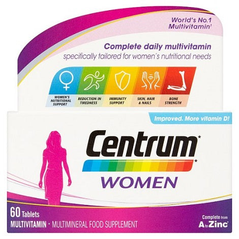 Centrum Women Multivitamin 60 Tablets
