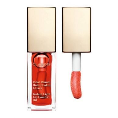 Clarins Lip Comfort Oil 7ml Cherry Open and Closed