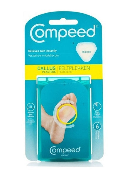 Compeed Callouses 6 Medium Plasters – McCabes Pharmacy