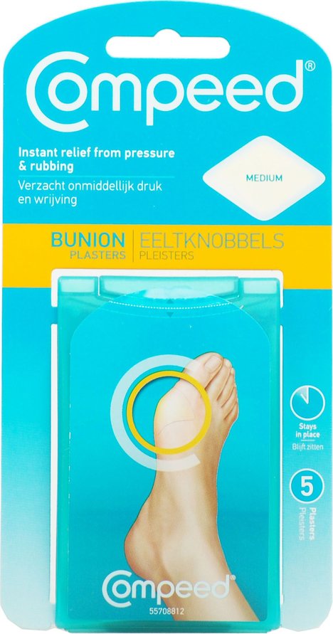 Compeed Medium Bunion Plasters - 5 Plasters