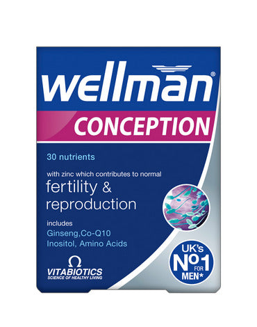Vitabiotics Wellman Conception 30 Tabs