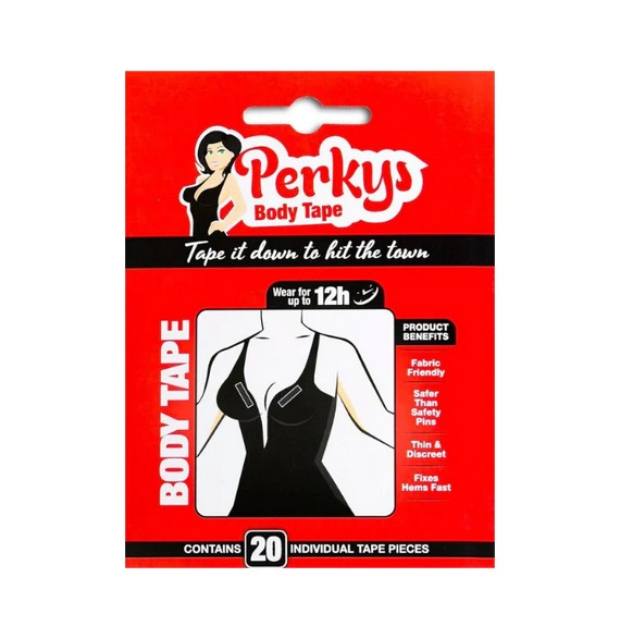 Perkys Body Tape Clear One Size