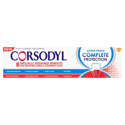 Corsodyl Complete Protection Extra fresh Toothpaste 75ml