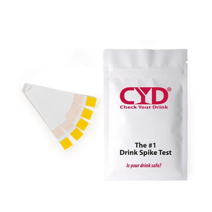 Cyd Check Your Drink Spike Single Test Open