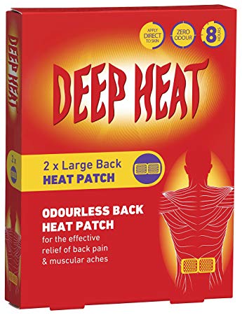 Deep Heat Patches-2 pack