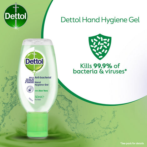 Dettol Antibacterial Hand Gel Aloe Vera 50ml – McCabes Pharmacy