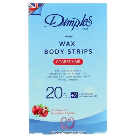 Dimples Wax Body Strips