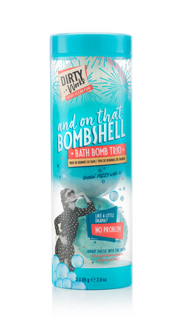 Dirty Works And On That Bombshell Bath Bomb Trio 3 x 80g