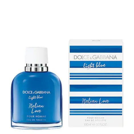 Dolce &amp; Gabbana Light Blue Pour Homme Italian Love Edt Spray 100ml
