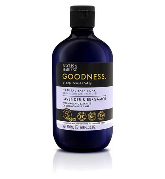 Baylis &amp; Harding Goodness Sleep Lavender &amp; Bergamot Sleep Bath Soak 500ml