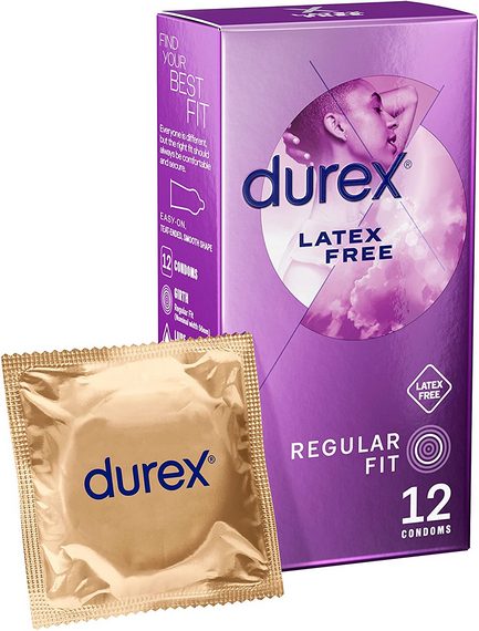 Durex Condoms Latex Free (12 pack)