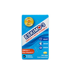 Eskimo 3 with Vitamin E (105CAPS) Eskimo 3 with Vitamin E (105CAPS)